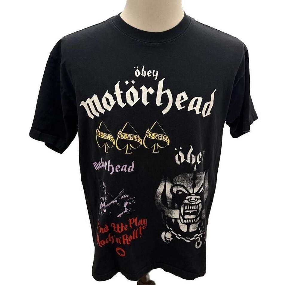 Obey Motörhead Ace of Spades Graphic T-Shirt